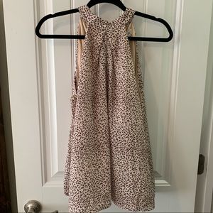 Boutique Cheetah print tank top